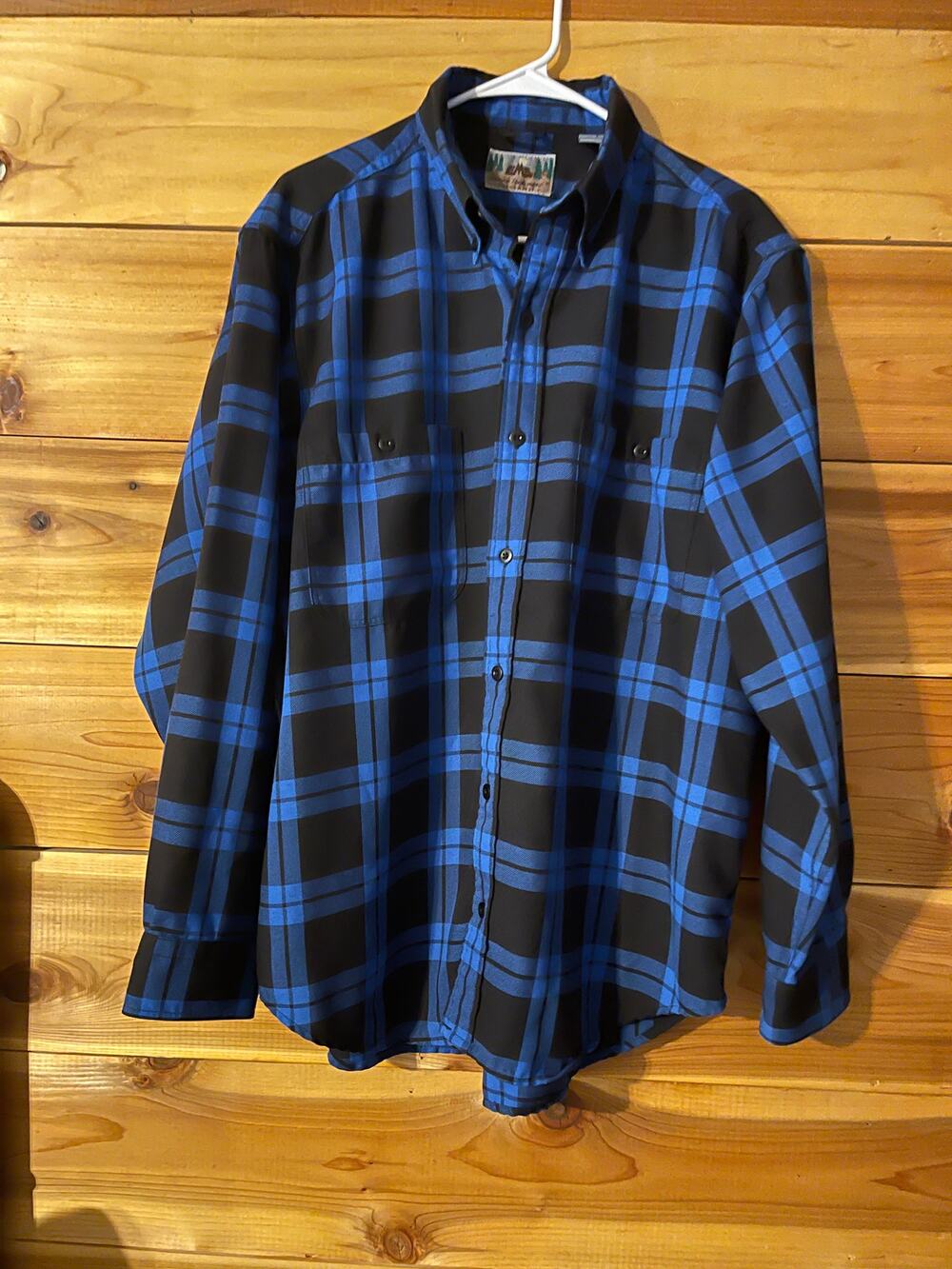 Vintage Pinnacle Performance mens large flannel